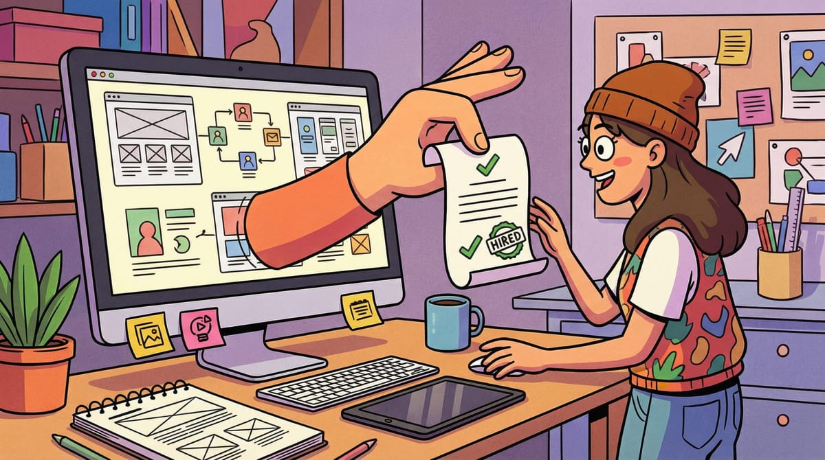 How to Build a UX Portfolio That Actually Gets You Hired (2026)