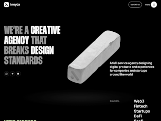 Kreyda | UX/UI design & development