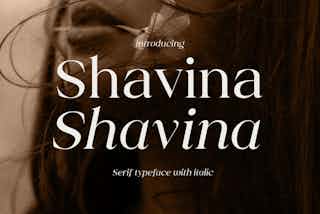 Shavina Serif - Free Fonts :: Behance